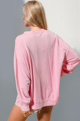 Double Take Sequin Nutcracker Round Neck Long Sleeve Sweatshirt OutfitFlow